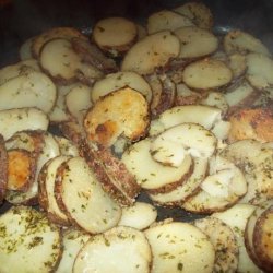 Garlicky Parsley Fried Potatoes recipe
