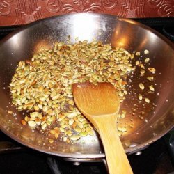Green Beans With Pepitas (Raw Pumpkin Seeds) recipe