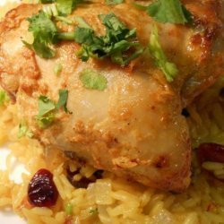 Grilled Indian-Style Curry Yogurt Chicken recipe