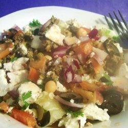 Cucumber & Chick Pea Salad recipe