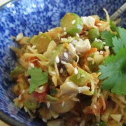 Shiver Me Timbers Thai Inspired Cole Slaw recipe