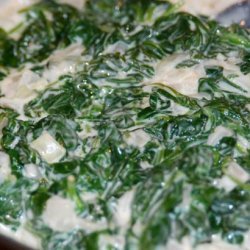 Absolutely the Best Creamed Spinach recipe