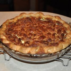 Black-Bottom Pecan Cheesecake Pie recipe