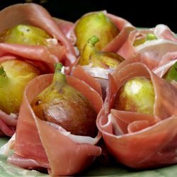 Fresh Figs Stuffed and Wrapped With Prosciutto recipe