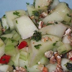 Honeydew Walnut Salad recipe