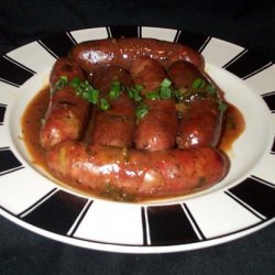 Sausage Cooked in White Wine recipe