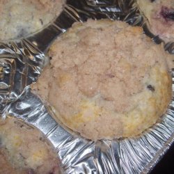 Blueberry Buckle Muffins recipe