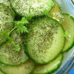 Novak Family Cucumber Salad recipe