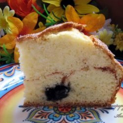 Less Pudge Blueberry Coffee Cake recipe