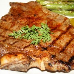 Grilled T-Bone Steaks With BBQ Rub recipe