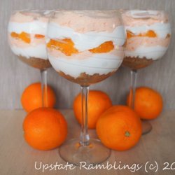Orange Cream Cheesecake recipe