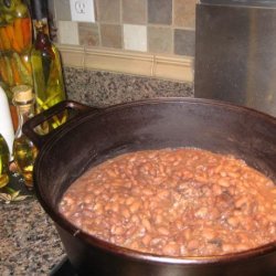 Frijoles (Mexican Style Pinto Beans) recipe