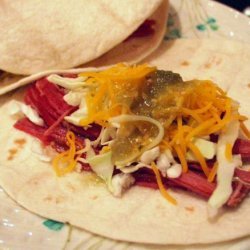 Corned Beef and Cabbage Tacos recipe