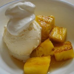 Rum-Infused Grilled Pineapple recipe