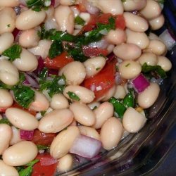 Greek White Bean Salad recipe