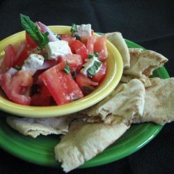Grilled Pita Salad recipe