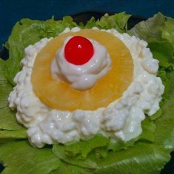 Easy Elegant Cottage Cheese and Pineapple Salad recipe