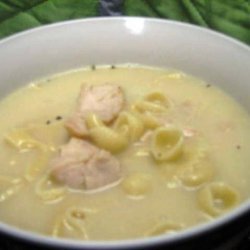 Creamy Chicken Caesar Soup recipe