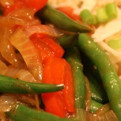 Spicy Green Bean Saute recipe