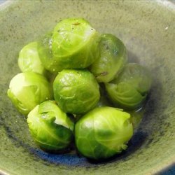 Brussels Sprouts with Butter and Caraway recipe