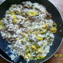 Christine's Cheesesteak Rice recipe
