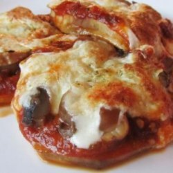 Fake out Mini Pizzas (Eggplant) recipe