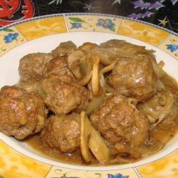 Meatballs & Gravy recipe