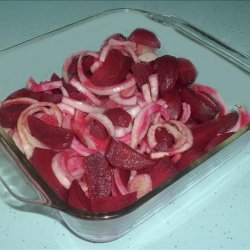 Beets with Onions recipe