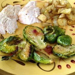 Roasted Brussels Sprouts With Bacon recipe