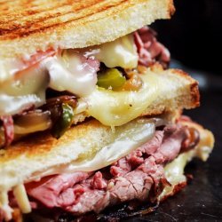 Grilled Roast Beef Sandwiches recipe