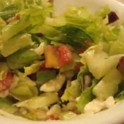 Greek Salad With Bacon recipe