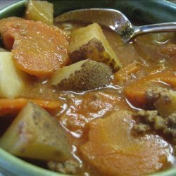 Hearty Hamburger Soup ( Crock Pot ) recipe