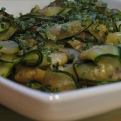 Sauteed Courgettes With Chives recipe