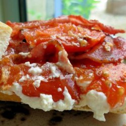 Tomato, Bacon and Cottage Cheese recipe