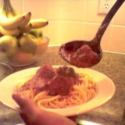 Perruso's Spaghetti and Meatballs recipe