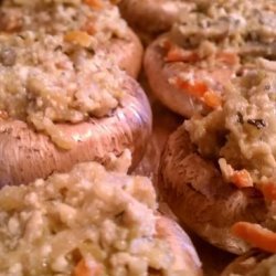 Vegan Stuffed Portabella Mushrooms. recipe