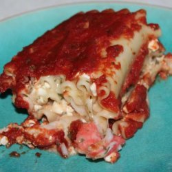 Seafood Lasagna Roll Ups! recipe