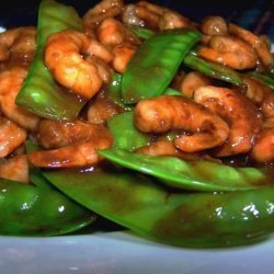 Shrimp With Snow Peas recipe
