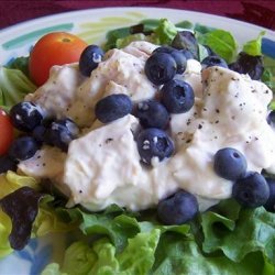 Blueberry Chicken Salad recipe