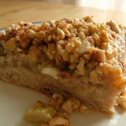 Topsy Turvy Nutty Rhubarb Cake recipe