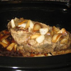 Crock Pot Savory Pork Roast recipe