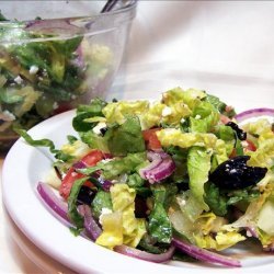 Greek Salad for 2 recipe
