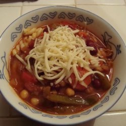 Vegetarian Pasta E Fagioli Soup recipe