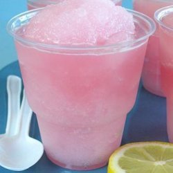 Frozen Lemonade or Fruit Juice Slushies recipe
