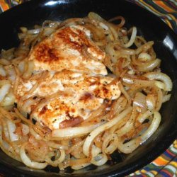 Chicken with Caramelized Onions recipe