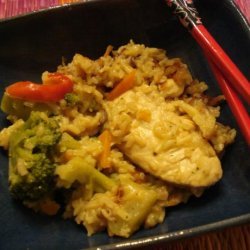 Oriental Chicken and Rice recipe