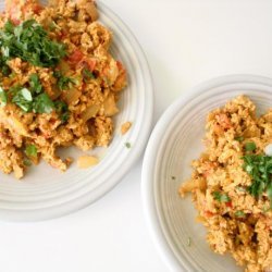 Indian Spicy Scrambled Eggs recipe