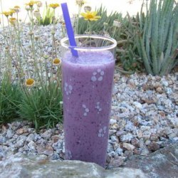 Healthy Blueberry Milkshake recipe