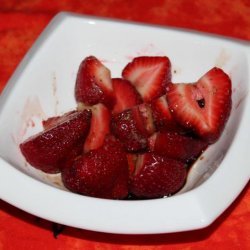 Gourmet Balsamic Strawberries recipe