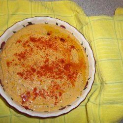 Roasted Red Pepper and Rosemary Hummus recipe